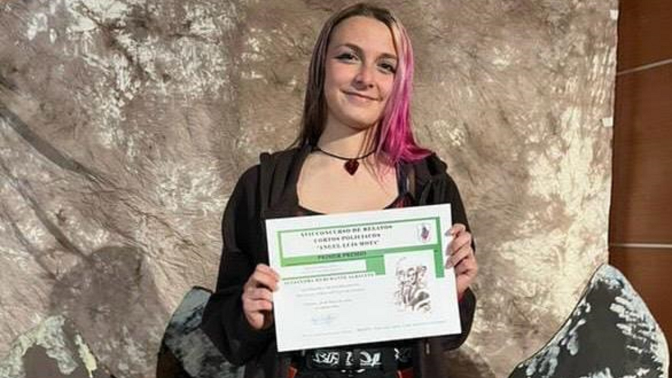 Imagen de Alejandra Marchante gana el Premio de Microrrelato del IES Alfonso VIII de Cuenca