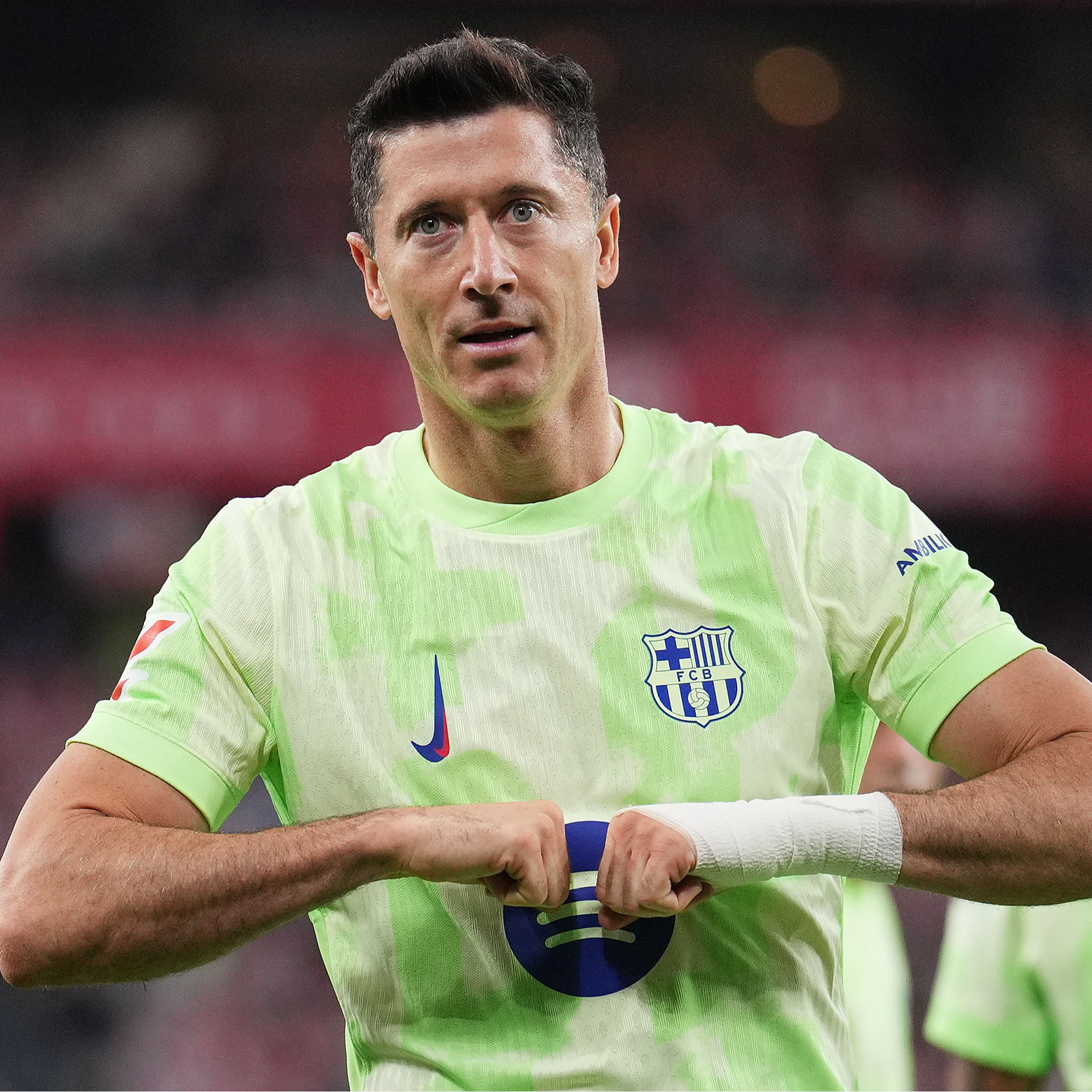 Imagen de LaLiga EA Sports | Athletic Club 0-1 FC Barcelona | Gol de Robert Lewandowski