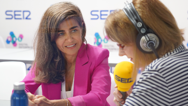 Imagen de Susana Voces, presidenta de Adigital en DES 2025 (SER Málaga)