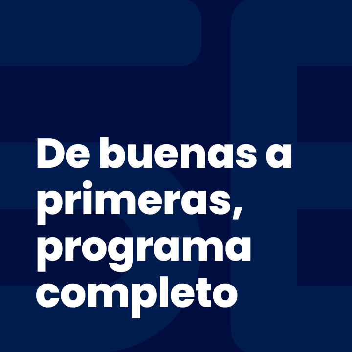 De buenas a primeras, programa completo