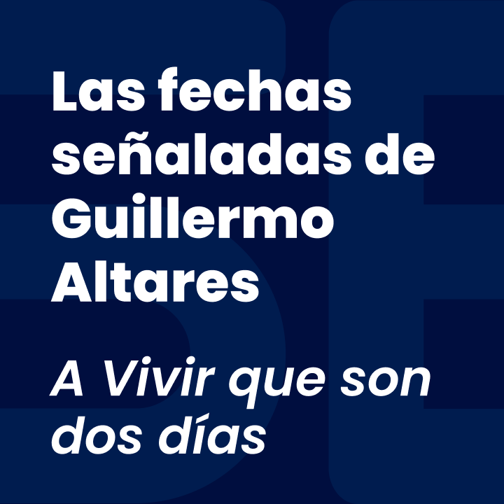 Las fechas señaladas de Guillermo Altares