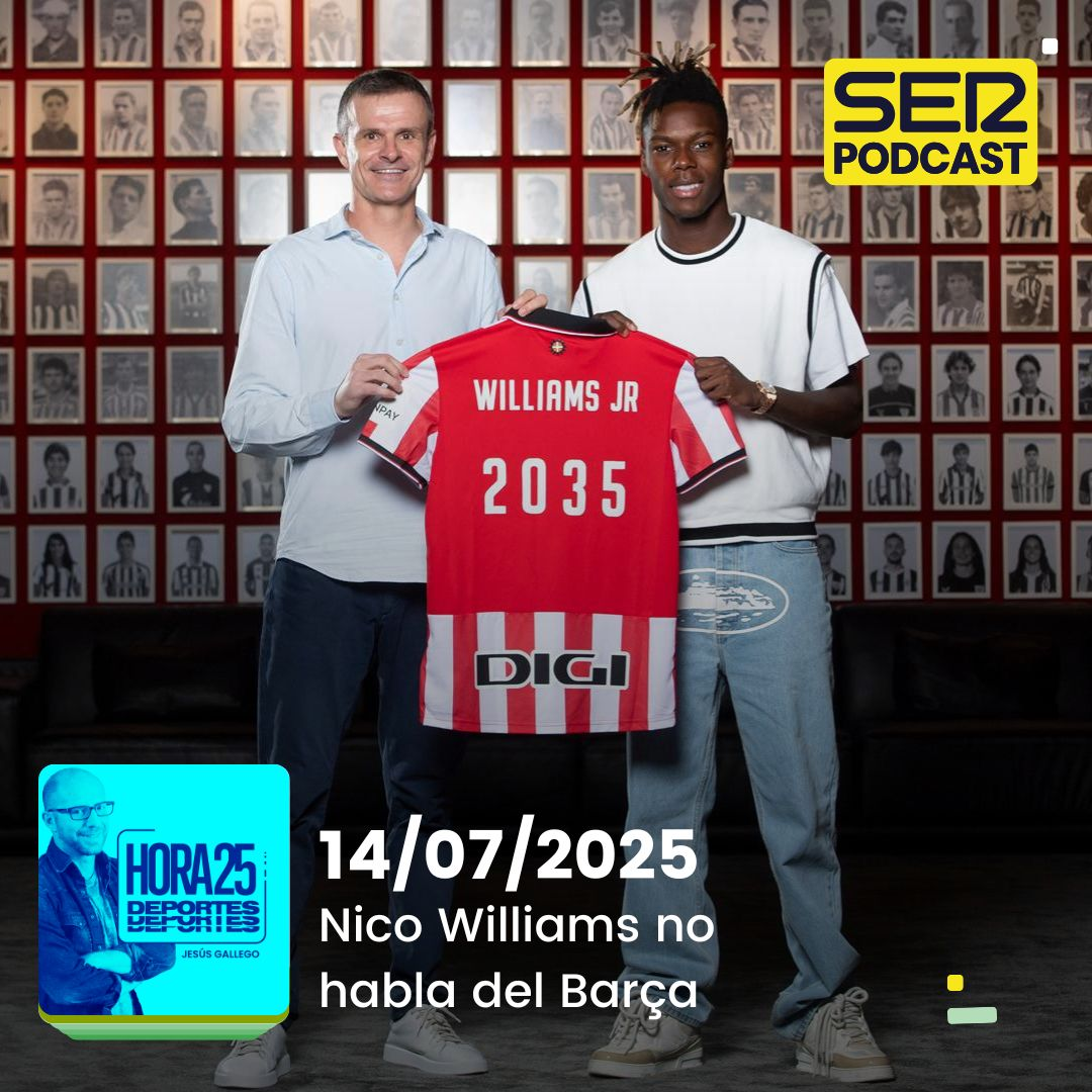 Imagen de Nico Williams no habla del Barça