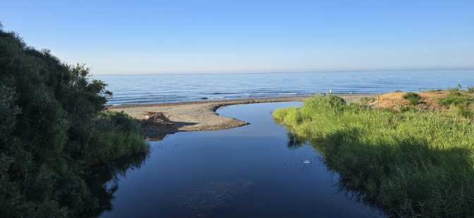 Imagen de Mar en calma y día perfecto de playa hoy miércoles en la Costa del Sol antes de que llegue el poniente
