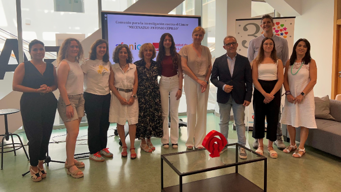 Imagen de AFANION y la UCLM renuevan el Mecenazgo Antonio Cepillo para investigar la supervivencia del cáncer infantil