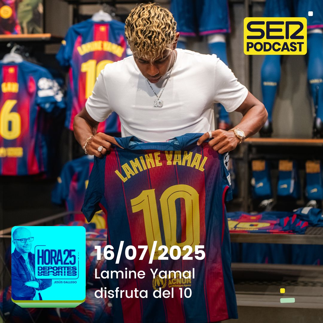 Imagen de Lamine Yamal disfruta del 10