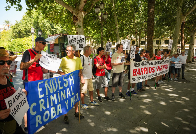 Imagen de Rocío Moreno, portavoz Barrios Hartos de Sevilla