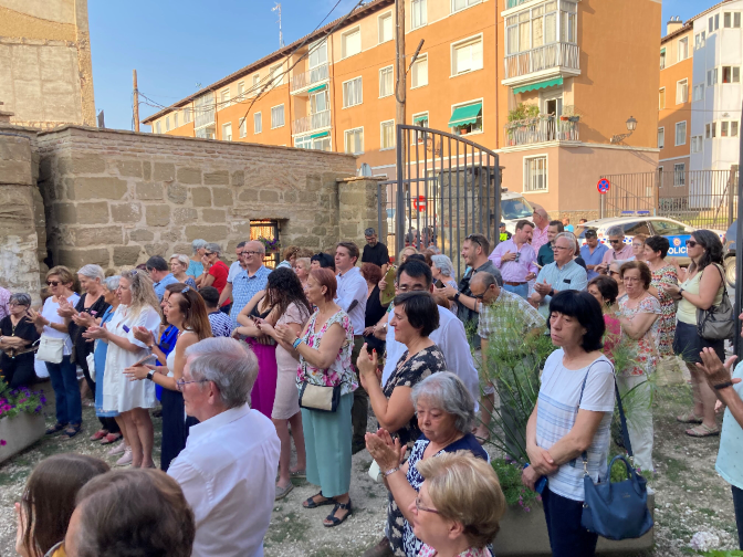 Imagen de Violeta Gracia, presidenta de la Asociación de vecinos Osce Biella