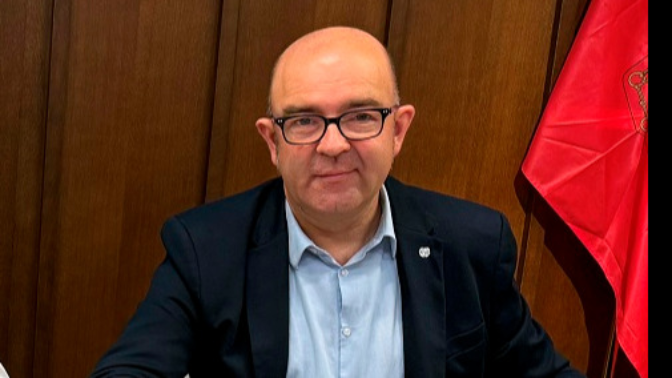 Imagen de Joaquín Mencos, presidente de Unicef Navarra