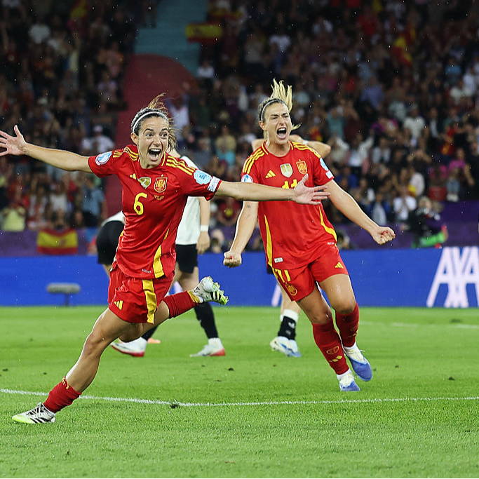 Imagen de Eurocopa Femenina I Alemania 0-1 España I Gol de Aitana Bonmatí