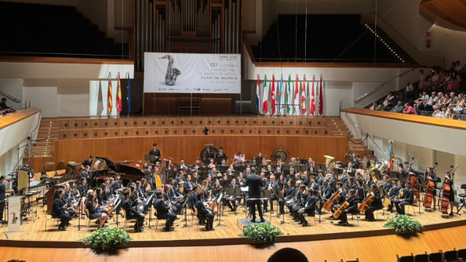 Imagen de Rafael García, presidente de la Agrupación Musical de Cabezo de Torres