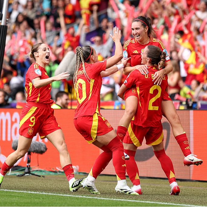 Imagen de Eurocopa Femenina I Inglaterra 0-1 España I Gol de Mariona Caldentey