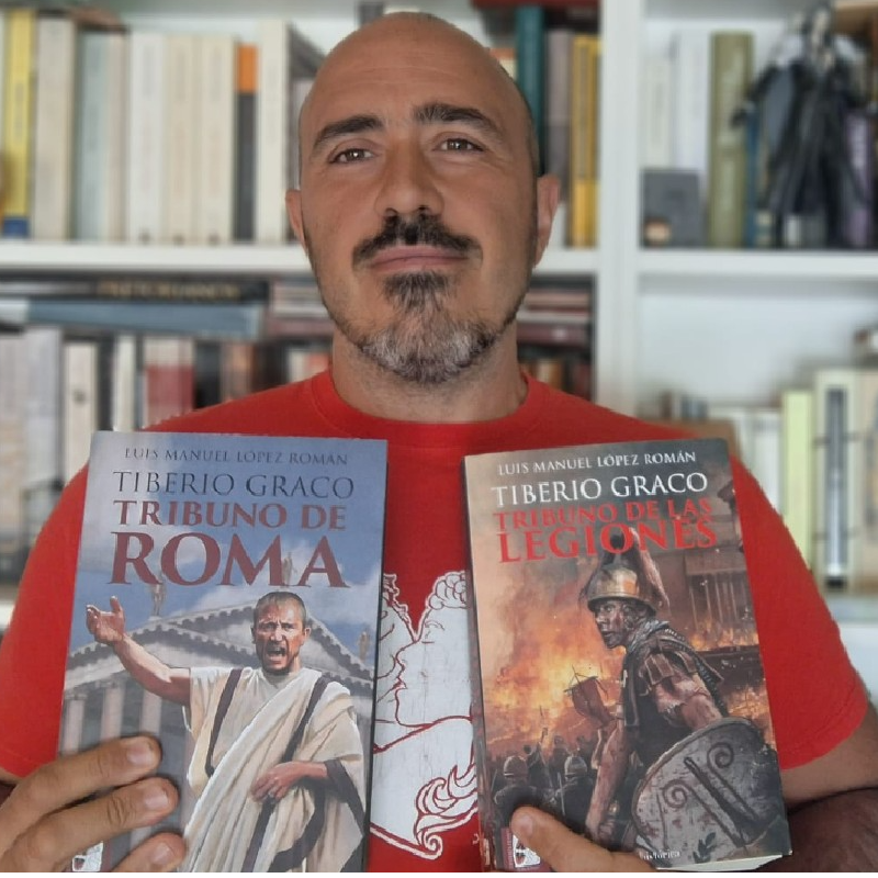 Imagen de Entrevistamos a Luisma López Román por sus dos novelas sobre Tiberio Graco.