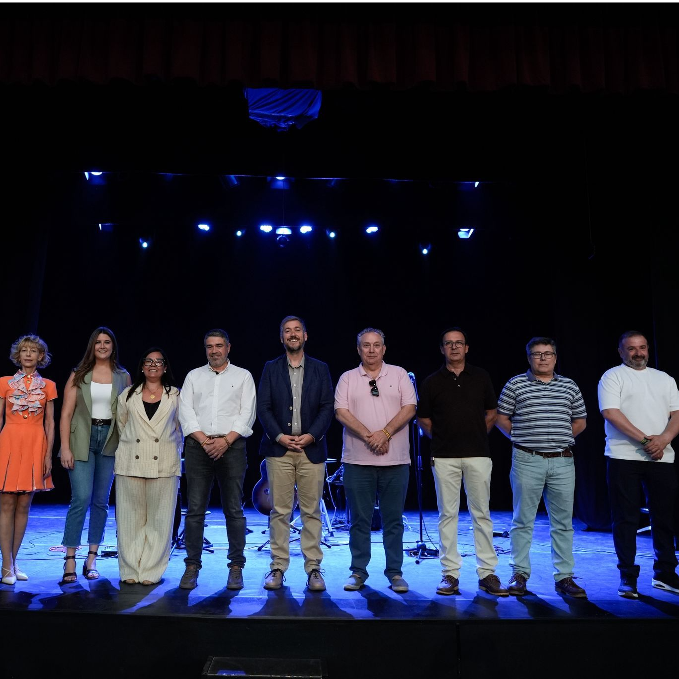 Imagen de Miguel Ángel García, consejero madrileño de Presidencia, repasa las mejoras del teatro Juan Prado de Valdemoro