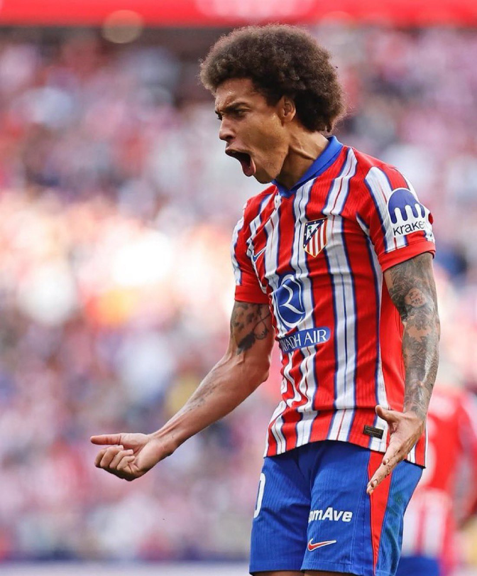 Imagen de Axel Witsel, camí al Girona FC