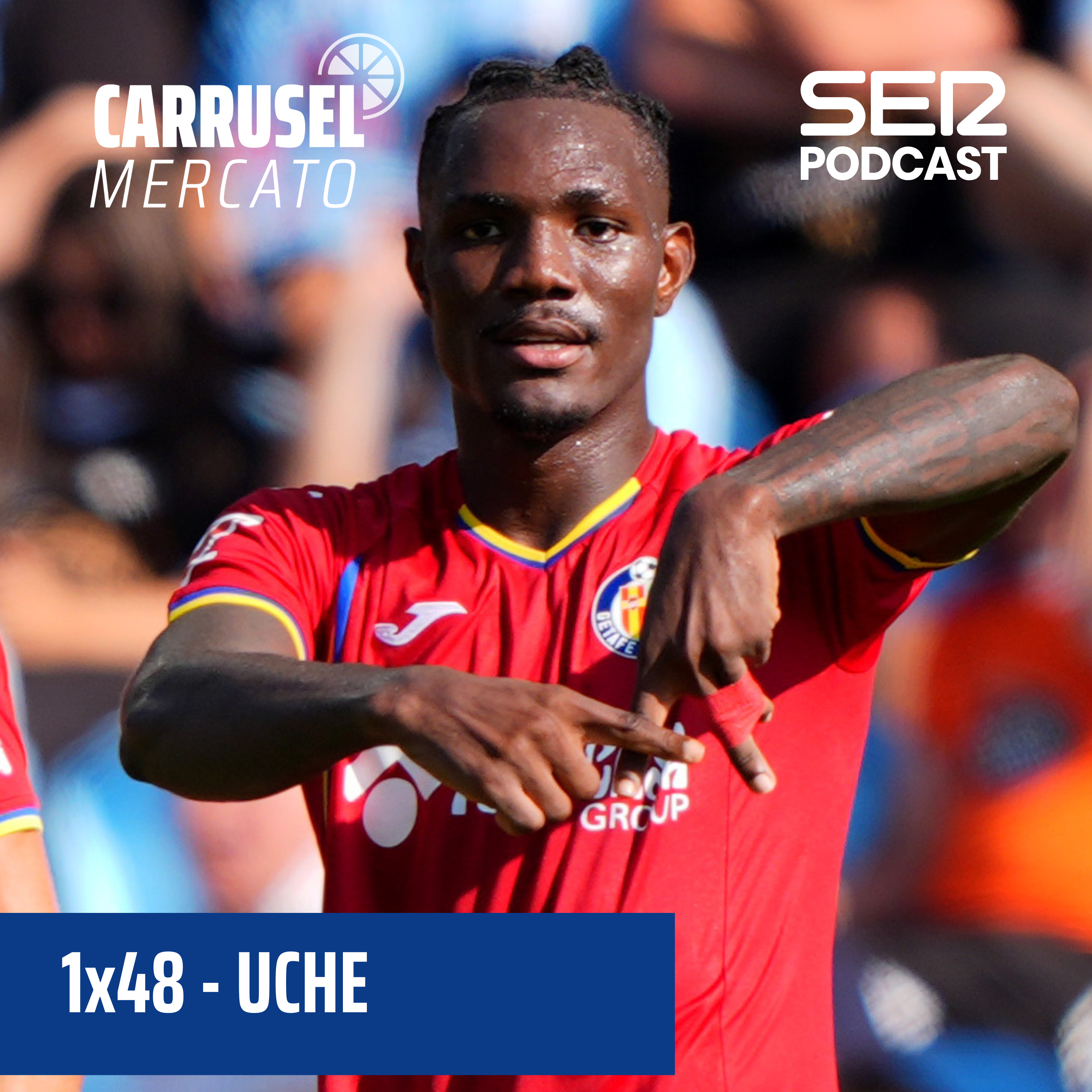 Imagen de La venta de Christantus Uche, solución al problema de las inscripciones del Getafe CF