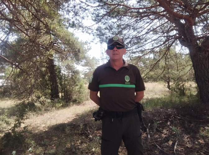 Imagen de Esaú Escolar, presidente de la Asociación de Agentes Medioambientales de Castilla y León