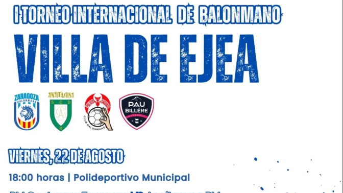 Imagen de Llega el I TORNEO INTERNACIONAL DE BALONMANO VILLA DE EJEA