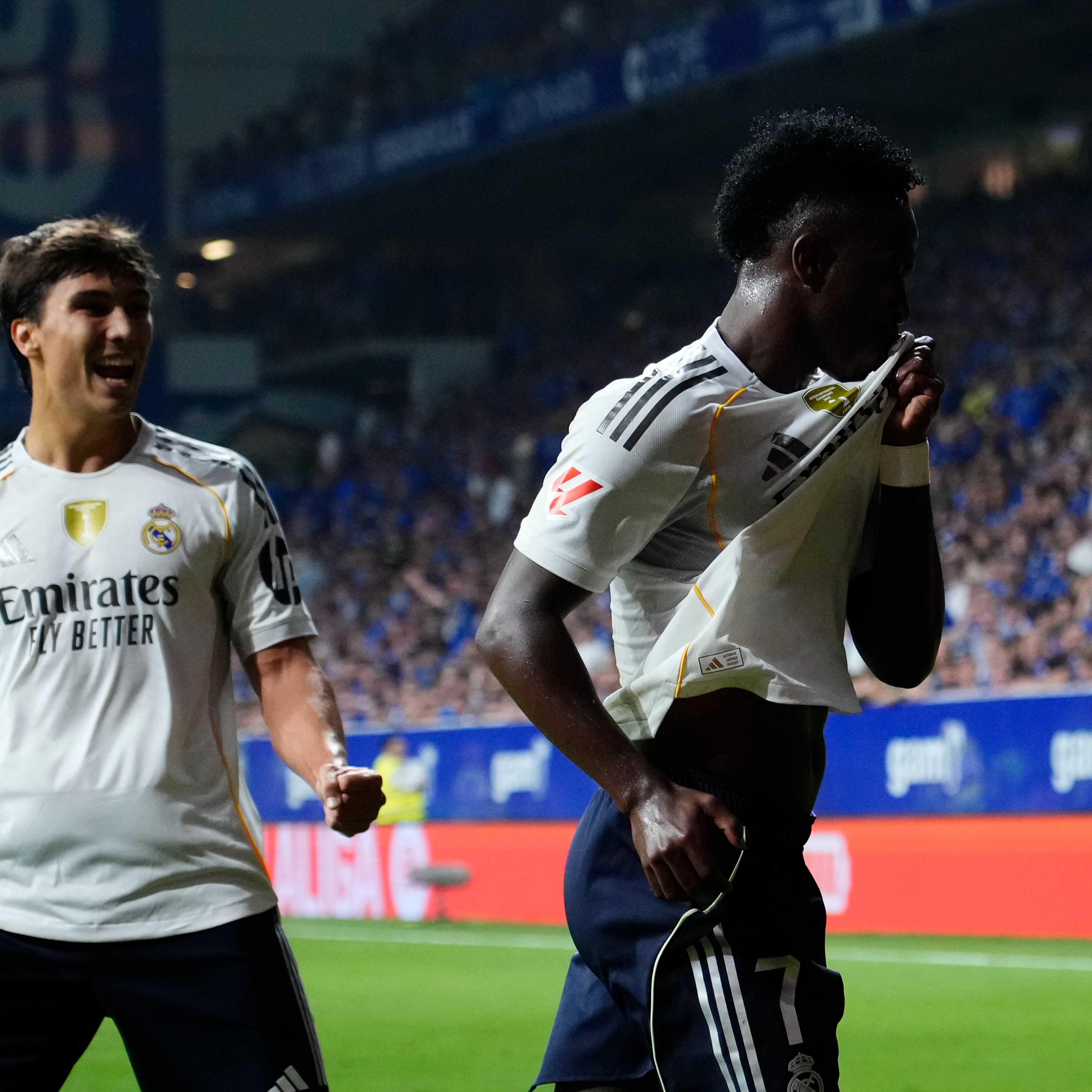 Imagen de LaLiga | Real Oviedo 0-3 Real Madrid | Gol de Vinicius
