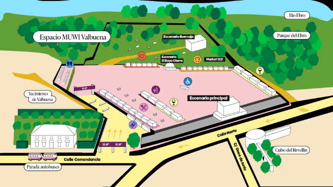 Imagen de Comienza el Festival MUWI en el nuevo escenario de Valbuena