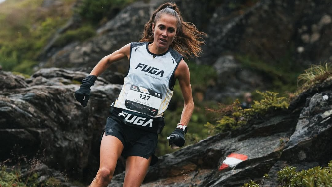 Imagen de María Fuentes y Vicent Navarro, pasión compartida por la montaña