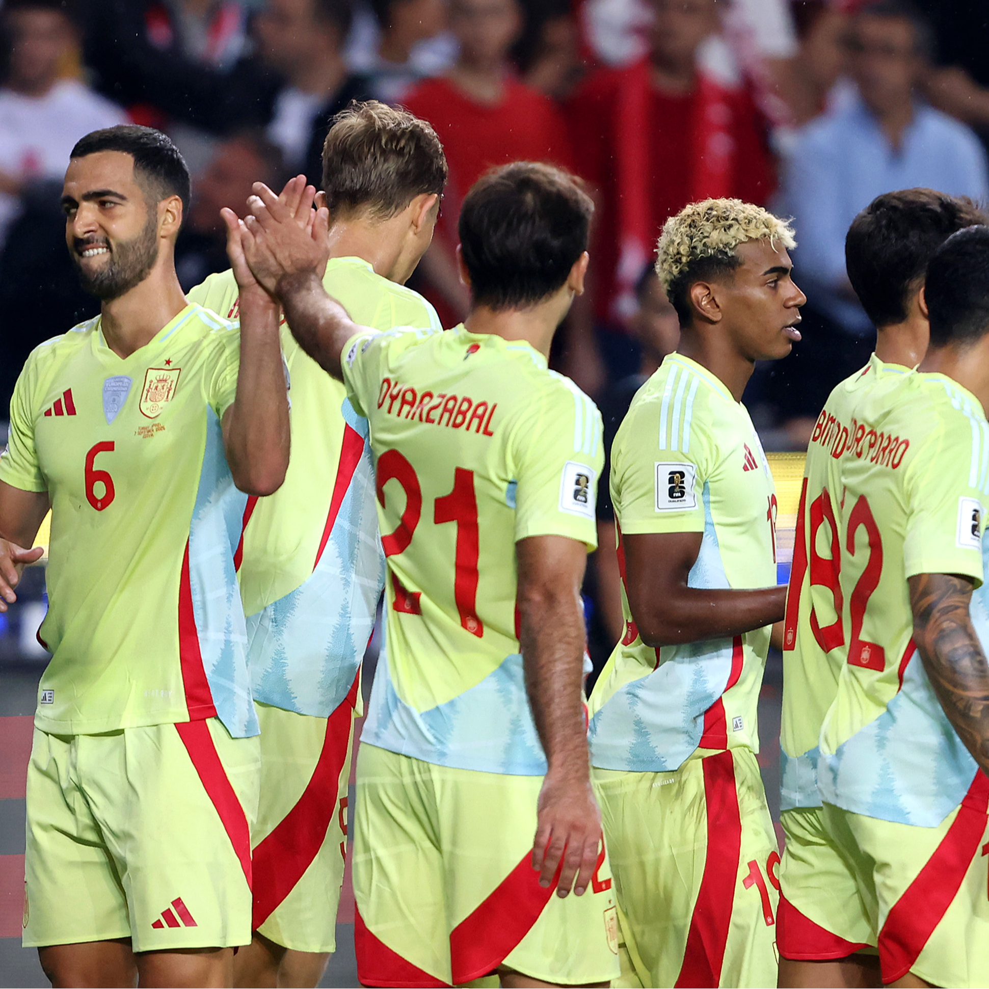 Imagen de Turquía 0-5 España | Gol de Mikel Merino | Clasificación al Mundial 2026