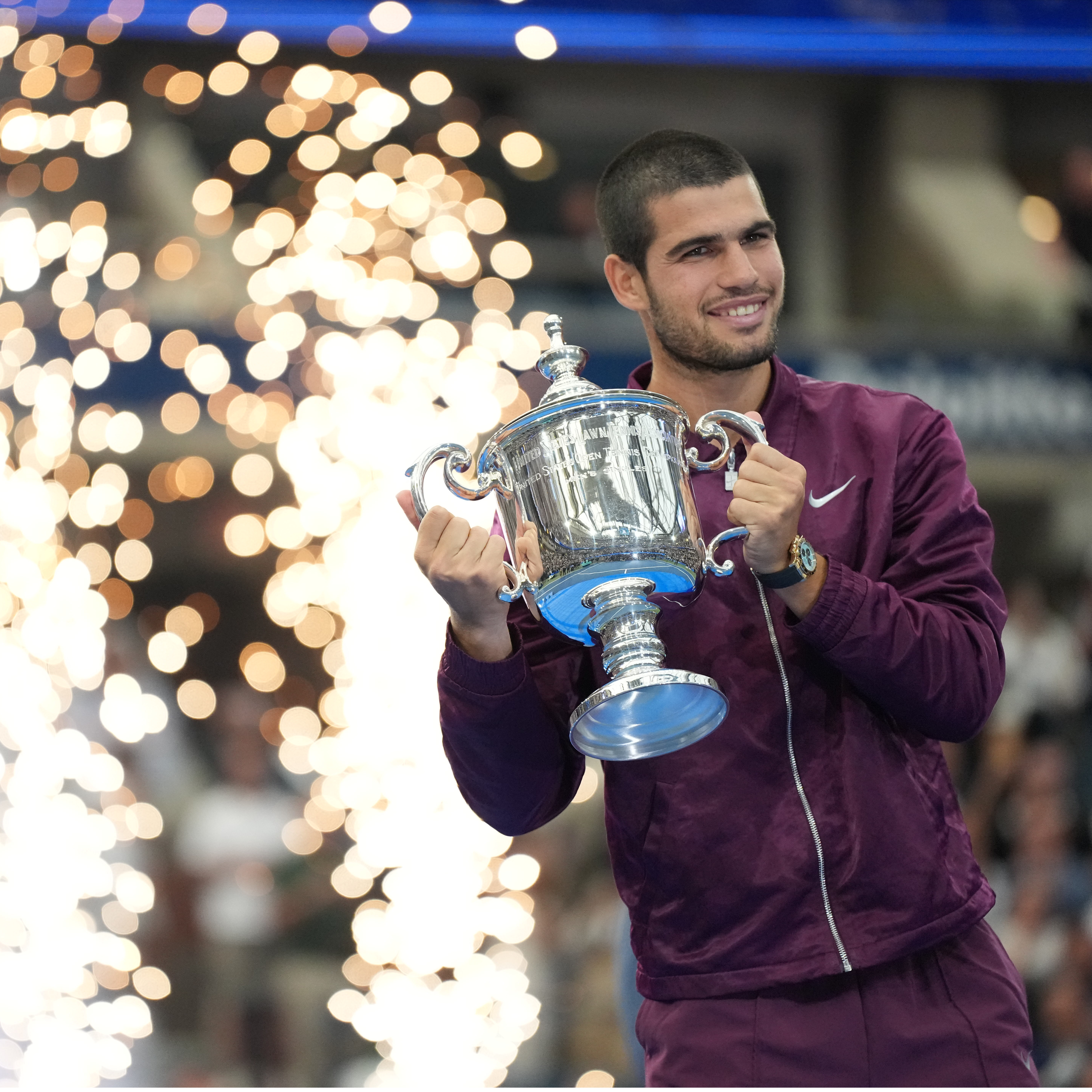 Imagen de Alcaraz supera en Grand Slams al Nadal de 22 años: 