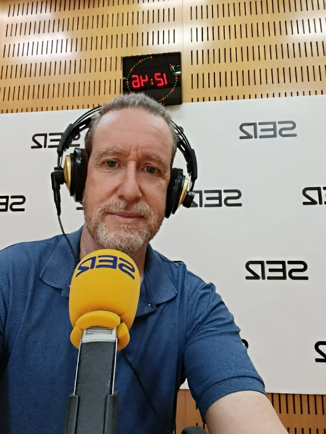 Imagen de Entrevista al escritor Jerónimo Tristante/Hoy por Hoy Región de Murcia 5 septiembre 2025