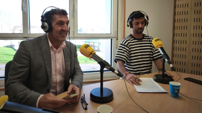 Imagen de El concejal de Educación Jorge Pañeda abre el curso escolar en la SER