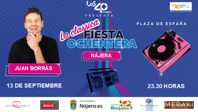 Imagen de Entrevista con Jorge Salaverri, alcalde de Nájera, sobre la Classica Fiesta Ochentera
