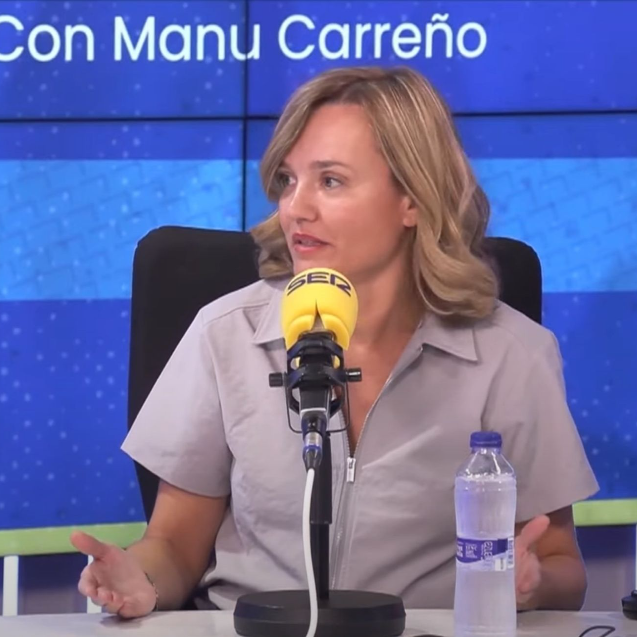 Entrevista | Pilar Alegría niega presiones del Gobierno a la Vuelta para expulsar al equipo de Israel y califica de “lógicas” las protestas pro-Palestina