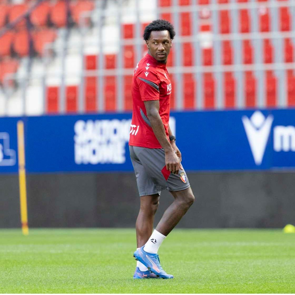Scouting rival Osasuna, el Rayo Vallecano con Sheraldo Becker como protagonista