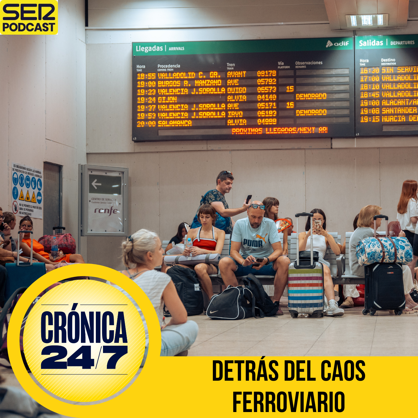 Imagen de Reportaje EP193 | De la estación al enfado: detrás del caos ferroviario