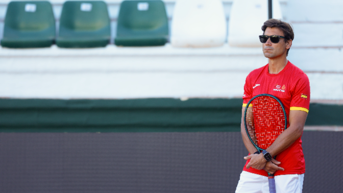 Ferrer, triste por la ausencia de Alcaraz: "Es duro porque es una pieza fundamental en las finales"