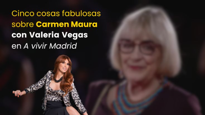 Cuatro Goyas, un trozo del Muro de Berlín y muchos cafés: cinco cosas fabulosas sobre Carmen Maura, con Valeria Vegas
