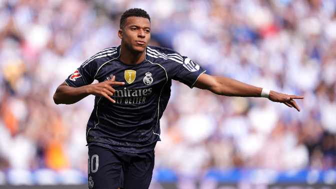 Imagen de LaLiga EA Sports | Real Sociedad 0-1 Real Madrid: gol de Mbappé