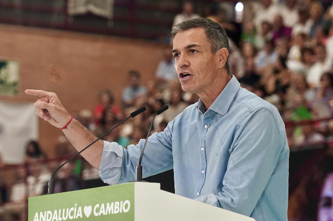 "Si Moreno necesita a Vox, lo tendrá" Pedro Sánchez, presidente del Gobierno