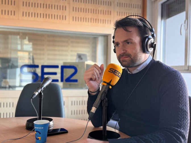 Álvaro Queipo, presidente del PP de Asturias, en la SER