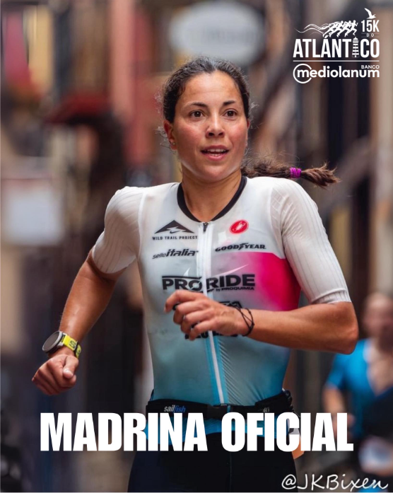 Imagen de Entrevista a la triatleta Saleta Castro, madrina de la 15K del Atlántico