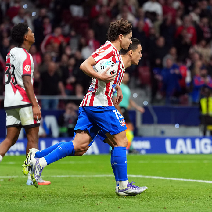 Imagen de LaLiga EA Sports | Atlético de Madrid 3-2 Rayo Vallecano | Gol de Julián Álvarez