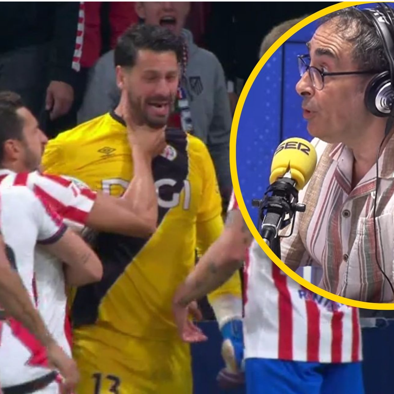 Imagen de ¿Merecían la expulsión Koke y Llorente? Iturralde González resuelve las jugadas más polémicas del Atlético de Madrid-Rayo Vallecano