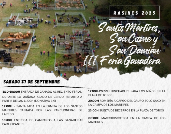 Imagen de La feria ganadera de Rasines contará con 1.400 reses