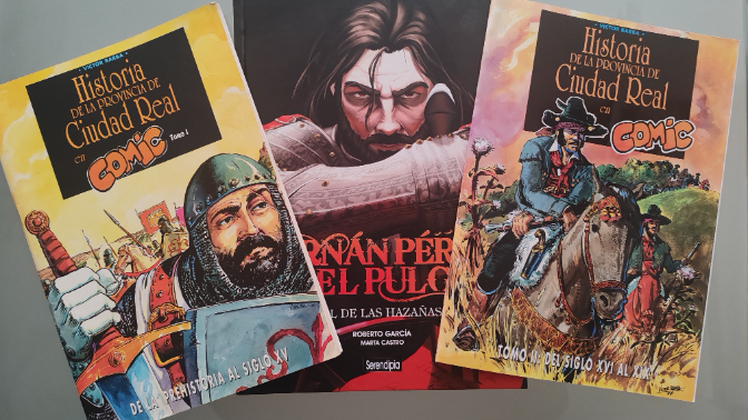 Imagen de Curioseando | Cinco cómics que dibujan la historia de Ciudad Real