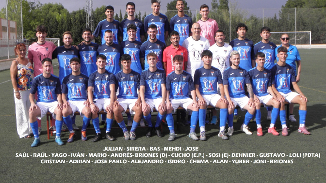 Imagen de Luis Navarro, técnico del CD Caudetano