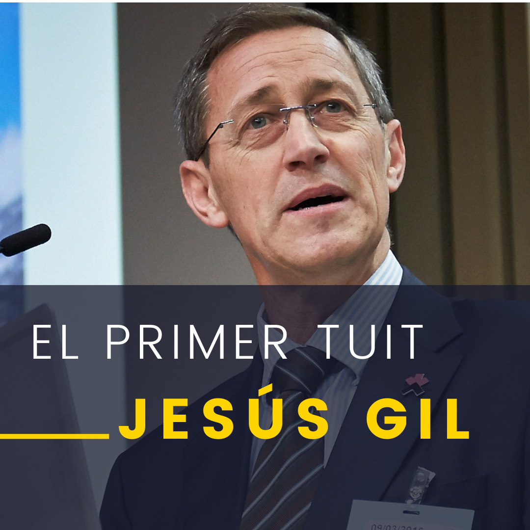 El primer tuit con el consultor Jesús Gil