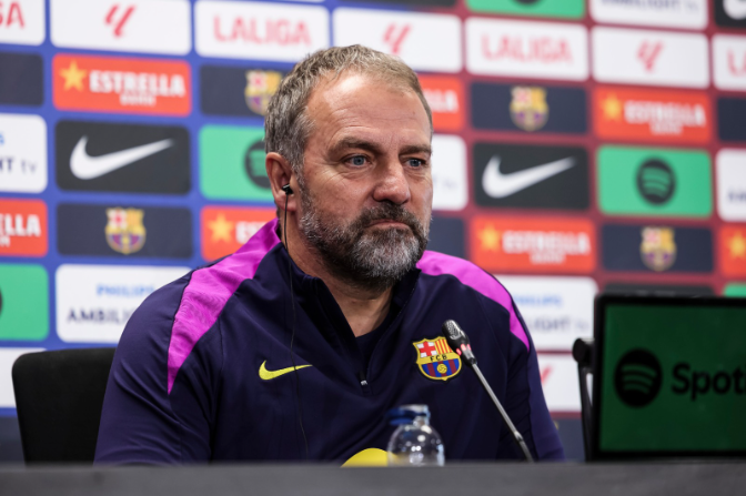 Hansi Flick: "Crec que jugarà Joan Garcia, però veurem demà"