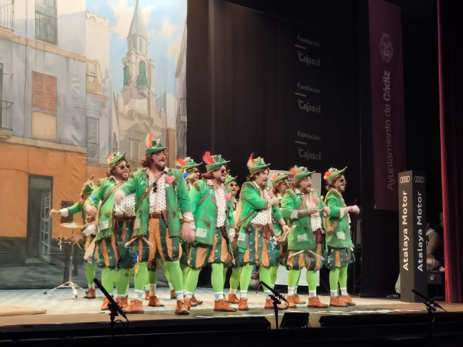 Chirigota : Los robins Preliminares