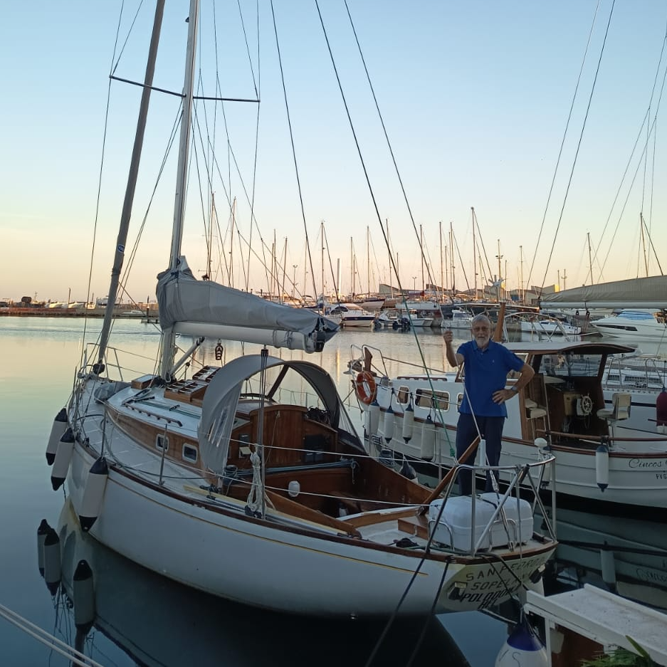 Entrenando para la jubilación | Goio termina de construir su velero con 80 años