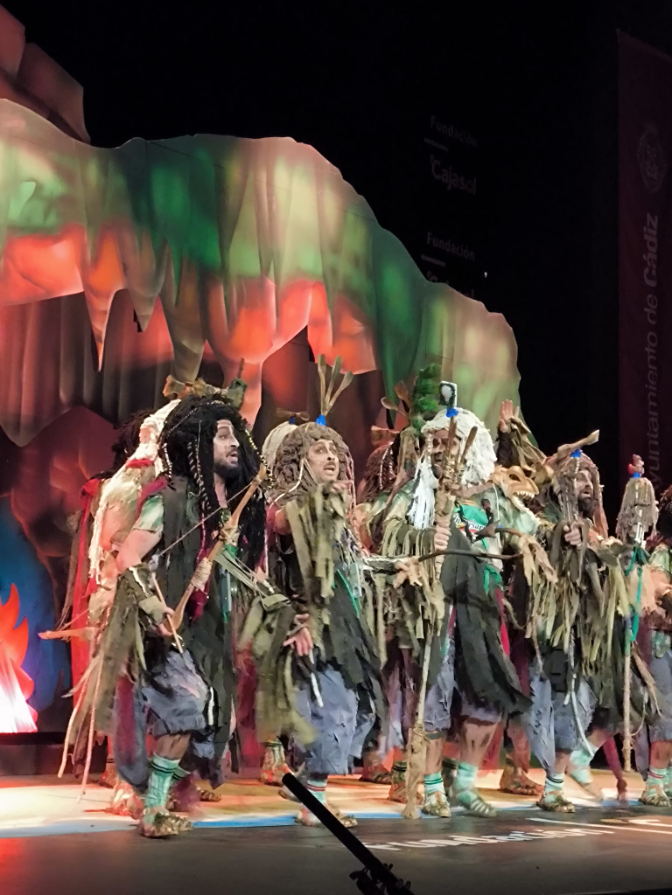 Chirigota : Los cadisapiens (la involución) Preliminares