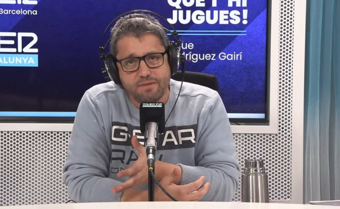 Sique Rodríguez: "Si el Barça ha de perdre un partit, que sigui com el d'ahir"