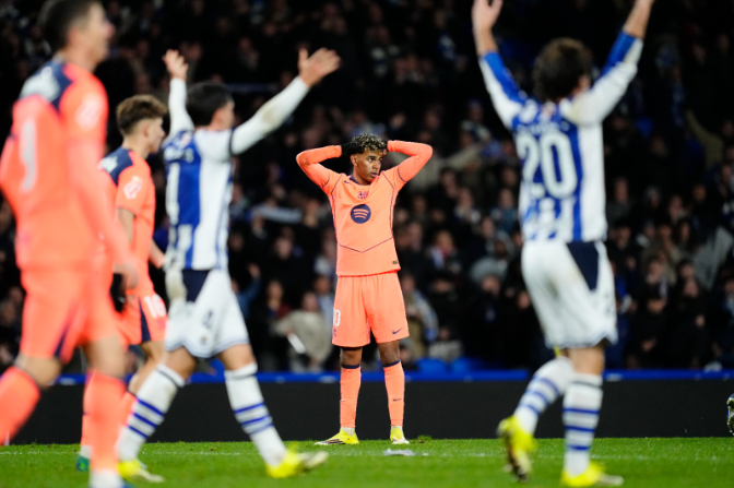 L'1x1 del Reial Societat-Barça: especial "pals"